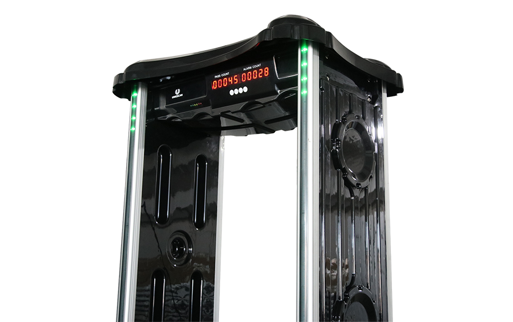 Uniqscan  IP65 waterproof UM500 NEW Apaerance  Walk through metal detector with ABS materials