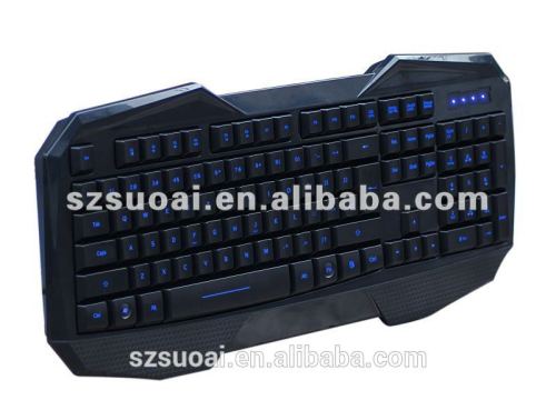 wired gaming keyboard with 3c lights aula 859