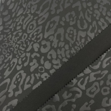 Polyester Elastane Blend Foiled Print Textile