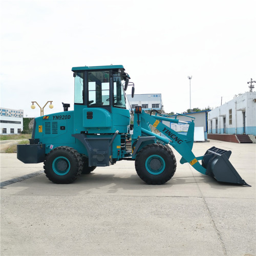 4wd front end loader with hydraulic joysticks control