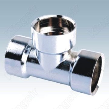 Glanzend verchroomd Pipe Fitting