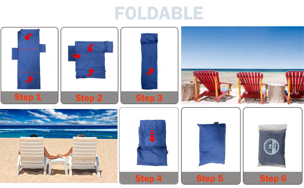 Beach Lounger Chair Cover