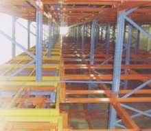 Jracking Warehouse Metal Racking Push Back Rack