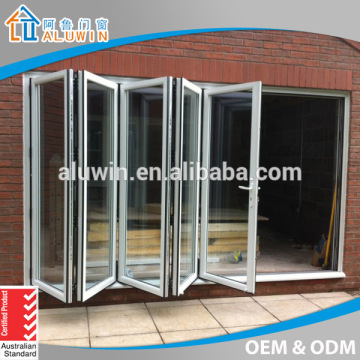 aluminium interior glass bifold doors