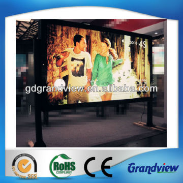 outdoor poles LED advertising display light box