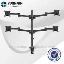 Universal Four Head Desktop LCD Mount/LCD Table Bracket MD1004
