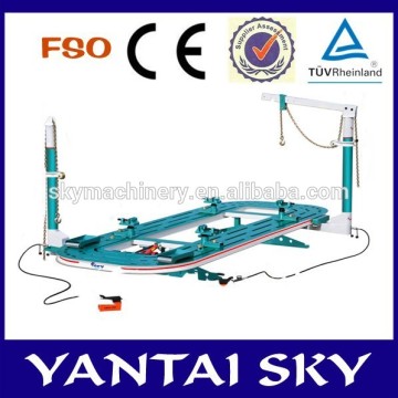 SKY FS0, slope car collision repair bench & frame machine accident damaged cars