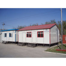 Prefabricated Home with Suspending Floor