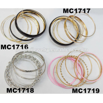 wholesale plain thin metal plain metal bangle