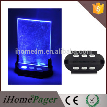 TSYK500-6 Table Stand Menu Holder Service Pager