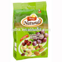 nylon zipper standing pouch,package for food