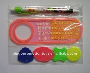 children plastic drawing set