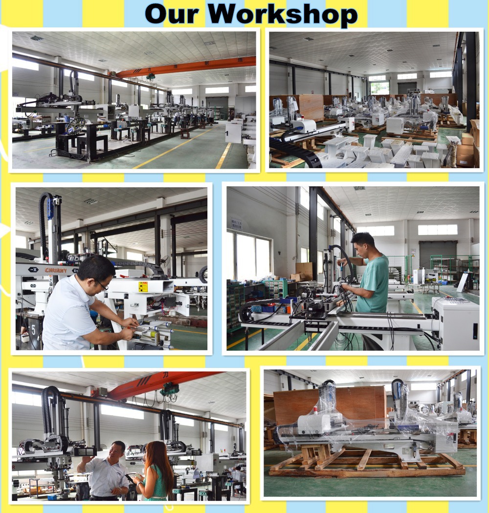 In Mould Labeling Making Machine Automation Servo Robot Arms Plastic Container Manufacturing System