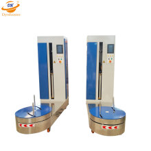 Airport luggage baggage wrapper airport luggage wrapping