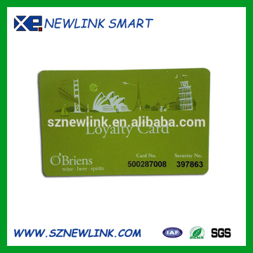 Customized Printing Membership Discount Card, VIP Card, VIP Discount Membership card, loyalty card