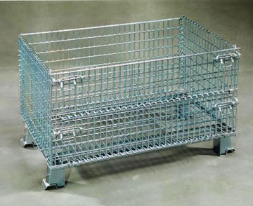 Stackable Wire Mesh Container