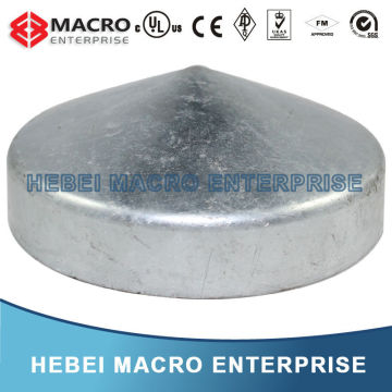 Home Fence Post Cap/Galvanized Round Post Cap