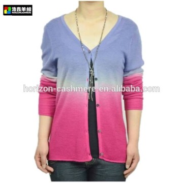 Classic Woman Top Quality Cashmere Cardigan,Ruffle Cashmere Cardigan