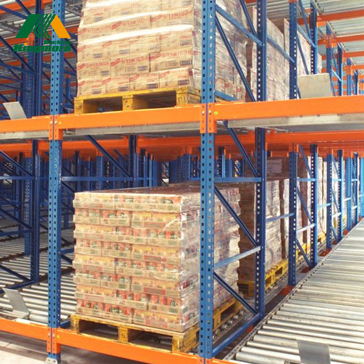 modern design mobile stackable pallet racking cold storage live racking heavy duty shelving