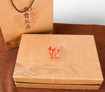 wholesale recycled kraft paper gift box