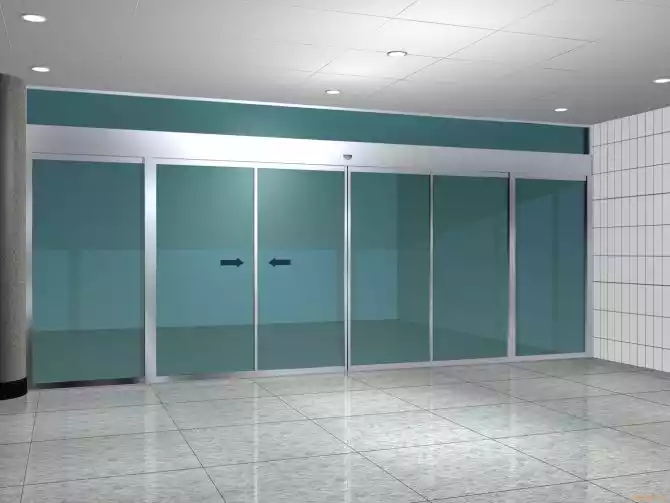 Automatic Sliding glass Door