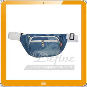 Most Durable Washed Denim Fanny Pack Waist Bag