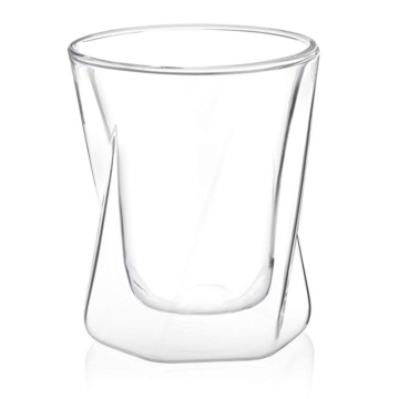 Gobelets pour boire Scotch verre à whisky de luxe à double paroi Ensemble de verres à whisky