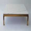 Mobilier moderne table basse maison marbre top