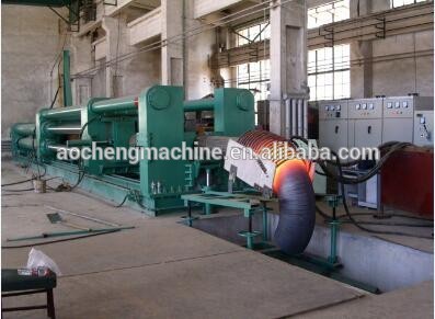 large diameter straight seam hot forming elbow machine