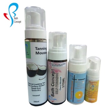 OEM Deep Self Tanning Mousse Sun Tanning Foam