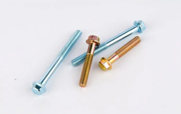 The hex bolt with flange