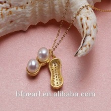 9mm Unique White Pearl Pendant Designs