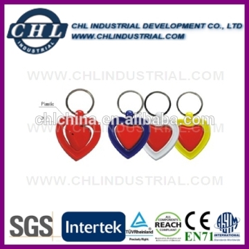 Customized key ring tag with PU stress