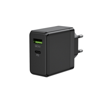 Chargeur rapide 18W + adaptateur d&#39;alimentation de type C 20W