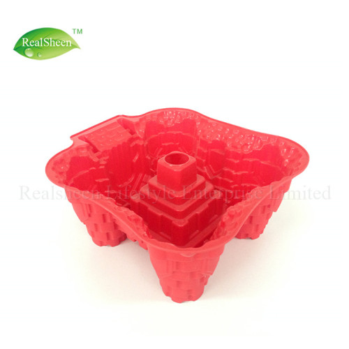 3D Castle Silicone Cake Mold