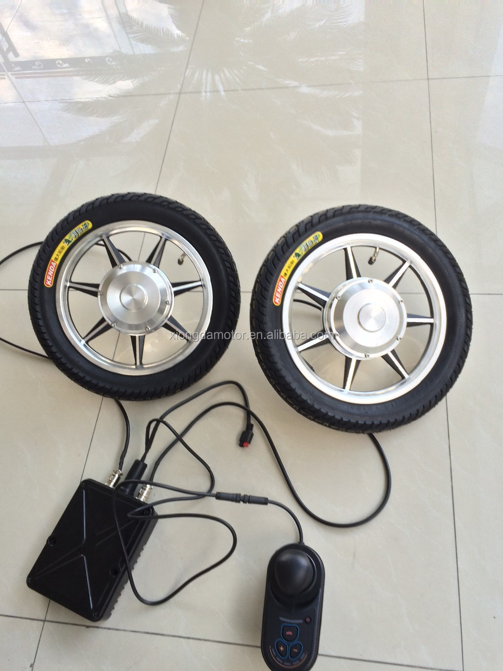 Xiongda motor single shaft ebike motor 14 inch electric wheelbarrow electric wheelchair for electric conversion kit