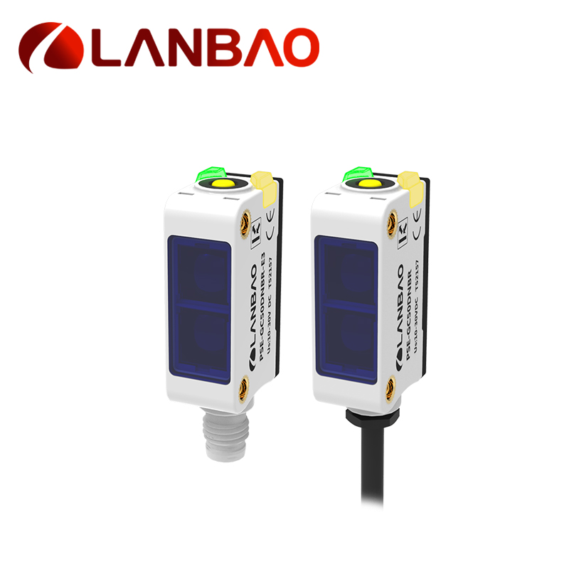 LANBAO new IP67 optical proximity sensor DC 30V NPN/PNP 50cm photoelectric Positioning sensor