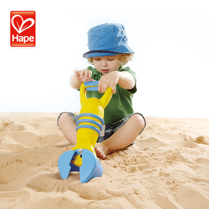 Hape Factory Promotional Eco-friendly Sand Toy - Grabber, Yellow