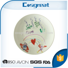 Ecofriendly widely use melamine toast plate