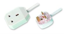 1 Outlets British type electrical socket