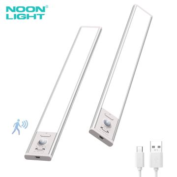 NoonLighting Modern Rechargeable PIR Sensor LED Cabinet Light
