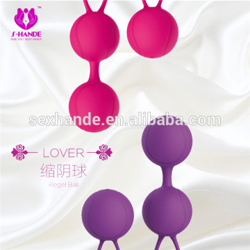 Hot Amazon ben wa ball, silicone ben wa kegel, Waterproof ben wa ball