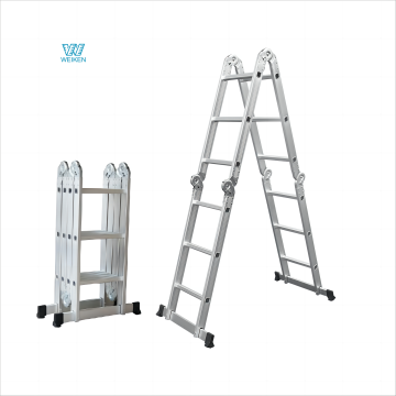 WEIKEN 103A Aluminum Ladder EN131 Multifunctional 12-Step Ladder
