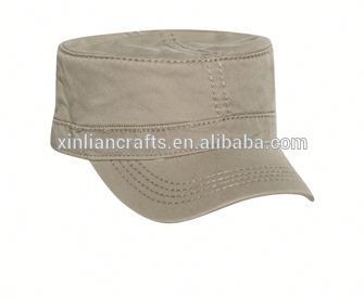 Free sample 100% cotton fitted military army cadet cap and hat/ army hats