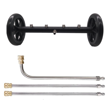 16Inch Car Undercarriage Cleaner with 3 Extension Wand