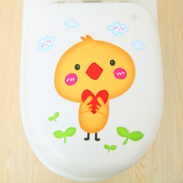 Q061creative decoration toilet seat sticker