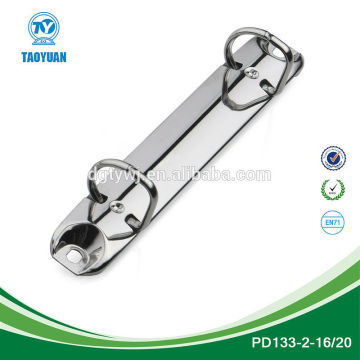 Alibaba custom binder 2 round binder clip, metal book binder clip