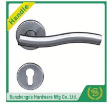 SZD STH-107 top grade european stainless steel door handle lock with plate