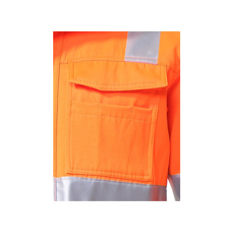 Customized logo high visibility reflective safety protective jacket