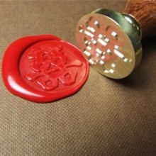 Personalised Brass Wax Seal Initial Stamp